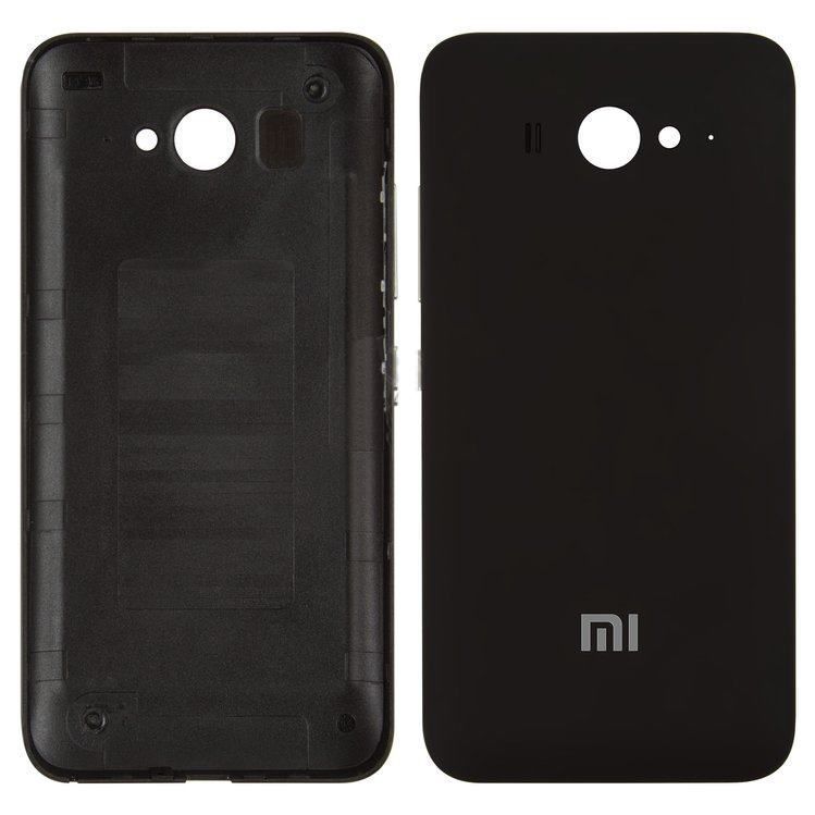 Задняя крышка для Xiaomi Mi2, Mi2S черная 03491 фото