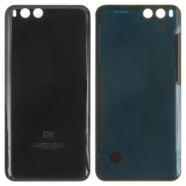 Задняя крышка для Xiaomi Mi6. черная Оригинал Китай 22186 фото