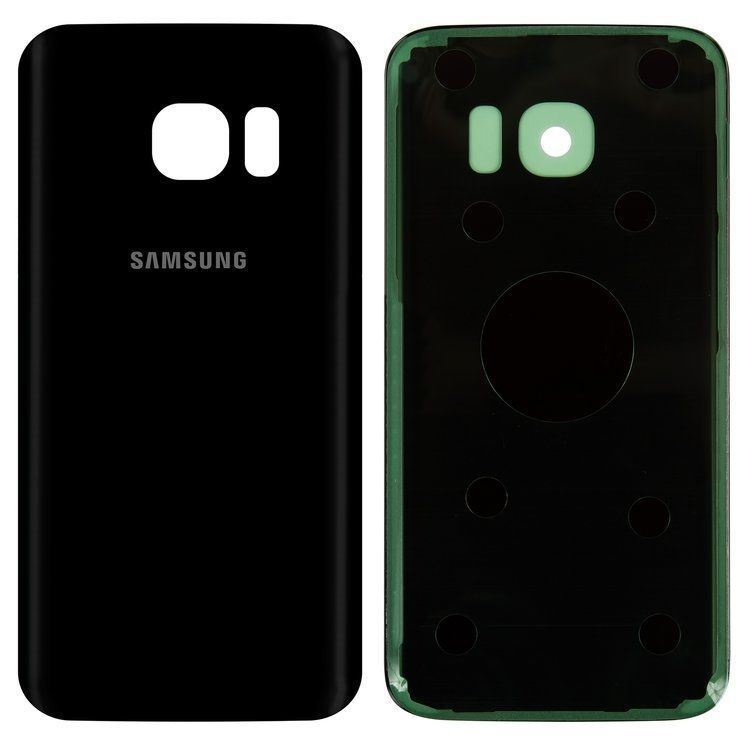 Задняя крышка для Samsung G930F Galaxy S7 черная Оригинал Китай 06761 фото