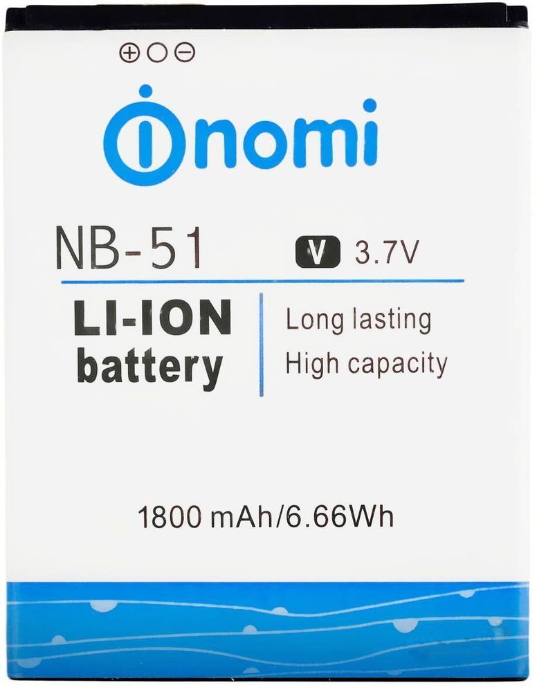 Аккумулятор Nomi NB-51 для i500 Sprint 1800mAh 22937 фото