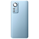 Задняя крышка для Xiaomi 12, Xiaomi 12X со стеклом камеры синяя 07098 фото