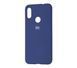 Чехол Silicone Cover для Xiaomi Redmi Note 7 Синий 11166 фото 1