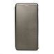 Чехол-книжка Premium Case под кожу Huawei Y5P (2020) серый 19923 фото 1