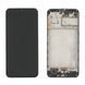 Дисплей для Samsung M215F Galaxy M21 с рамкой черный (GH82-19571A) Оригинал 23607 фото