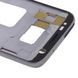 Рамка дисплея для Samsung G930F Galaxy S7 grey чорна 22599 фото 4
