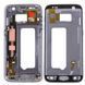 Рамка дисплея для Samsung G930F Galaxy S7 grey чорна 22599 фото 3