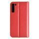 Чехол-книжка Florence TOP №2 Xiaomi Redmi Note 8 красный под кожу красный 17122 фото 3