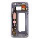 Рамка дисплея для Samsung G930F Galaxy S7 grey чорна 22599 фото 1