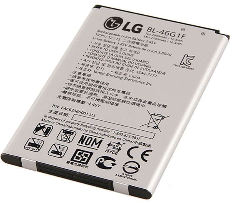 Аккумулятор LG BL-46G1F для M250 K10 (2017), X400 K10 (2017) 2800 mAh 08603 фото