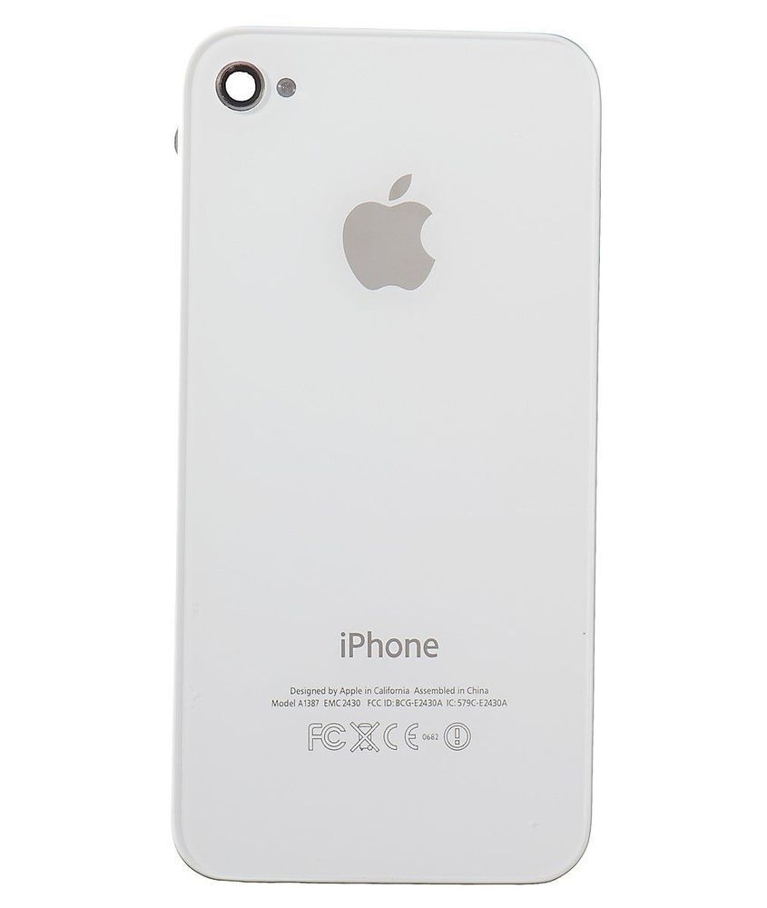 Задняя крышка для Apple iPhone 4 белая 05816 фото