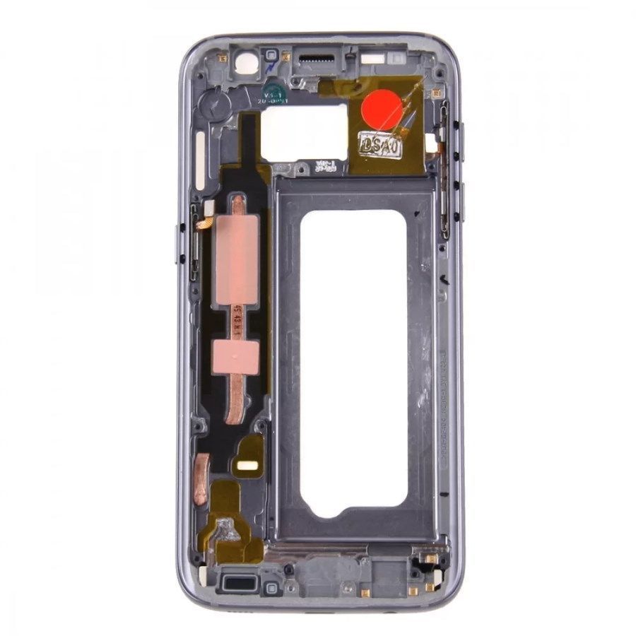 Рамка дисплея Samsung G930F Galaxy S7 grey черная 22599 фото