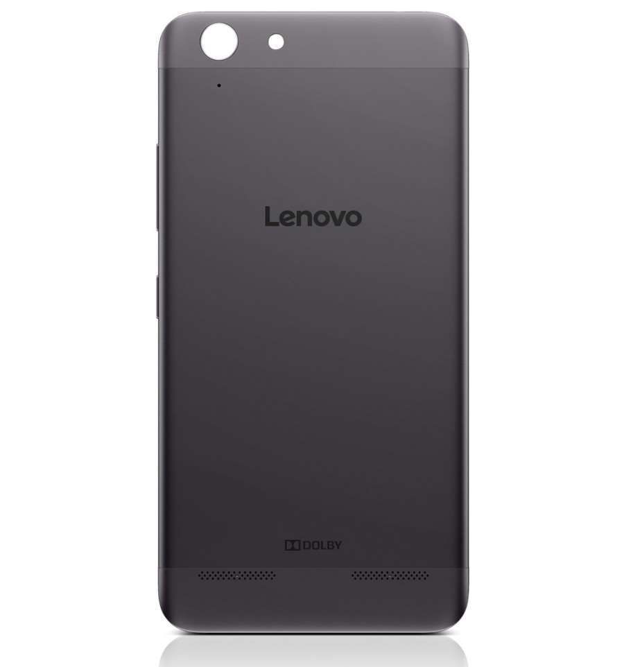 Задняя крышка для Lenovo A6020a40 Vibe K5, A6020a46 Vibe K5 Plus, Lemon 3 серая 08279 фото