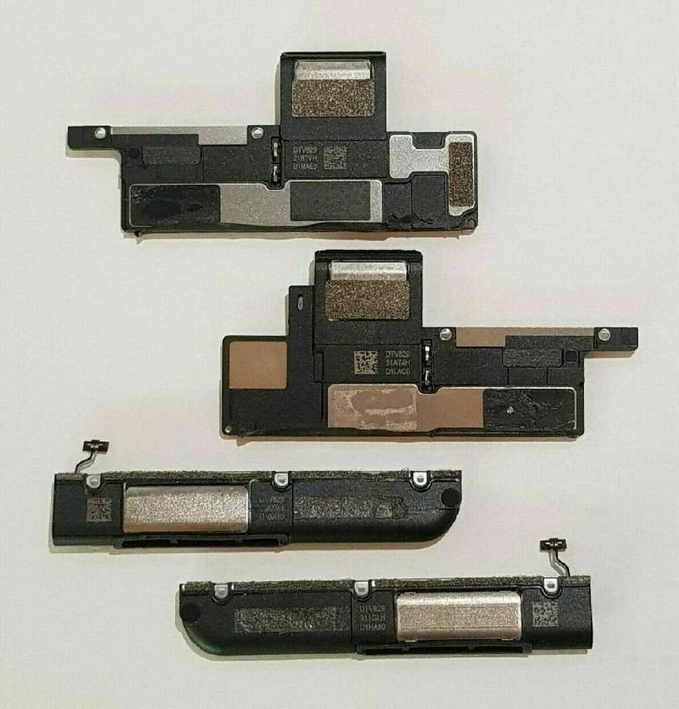 Динамик полифонический (Buzzer) Apple iPad Pro 10.5 A1701,A1709,A1852,iPad Air 3 2019 A2123,A2152,A2153,2154 в рамке, правый, левый, комплект 2 шт. 18327 фото
