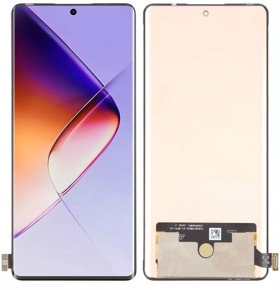 Дисплей для Infinix Note 40 Pro X6851, Tecno Spark 20 Pro+ (KJ7) черный OLED Хайкопия 30796 фото