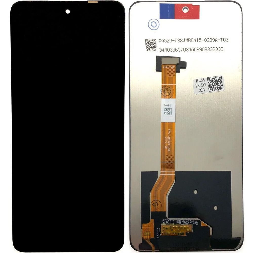 Дисплей для Realme 13 5G чорний 31161 фото