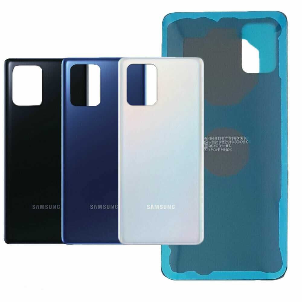 Задня кришка для Samsung G770F Galaxy S10 Lite біла, Prism White, Оригінал Китай 20394 фото