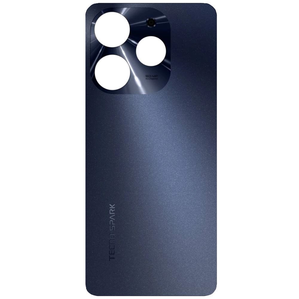 Задняя крышка для Tecno Spark 10 Pro KI7 синяя, Starry Black Оригинал Китай 32785 фото