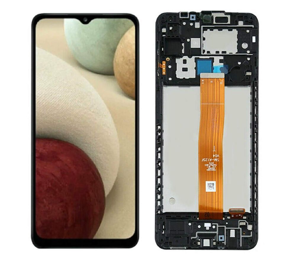 Дисплей для Samsung A125F Galaxy A12 з рамкою чорний SM-A125F_REV0.1 FPC6509-1 Оригінал Китай (FHD) FLYCDI 31415 фото