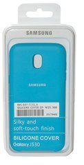 Чехол силиконовый Soft Case Samsung J730 J7 (2017) голубой 14333 фото