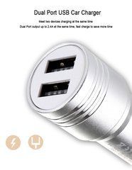 Автомобильное зарядное устройство Lephee JBS-C001 на 2 USB black 10059 фото
