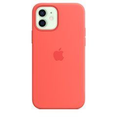 Чехол силиконовый Silicone Case для Apple iPhone 12 mini с поддержкой MagSafe Pink Citrus 21682 фото