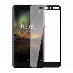3D Защитное стекло для Nokia 6 TA-1033, Dual Sim TA-1021 черное 16906 фото