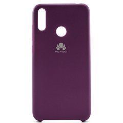 Чехол силиконовый Silicone Case для Huawei Y7 Prime (2019) Violet 14273 фото