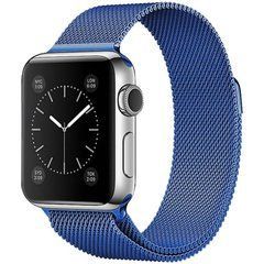 Ремешок для смарт-часов Apple Watch 42/44mm Milanese Loop Band Blue 14694 фото
