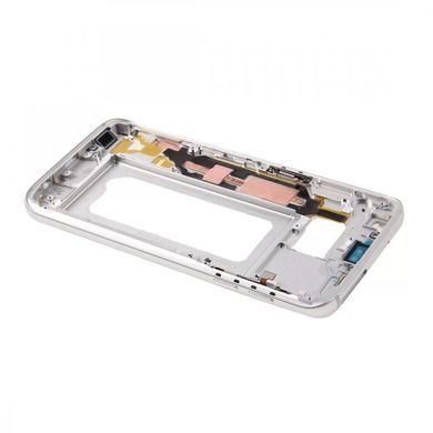 Рамка дисплея для Samsung G930F Galaxy S7 silver біла 22600 фото