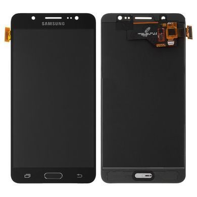 Дисплей для Samsung J510 Galaxy J5 (2016), J510F, J510FN черный TFT копия с регулировкой яркости 12946 фото