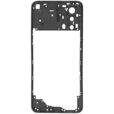 Рамка корпусу Oppo A95 4G CHP2365, CPH2365 черная, Glowing Starry Black со стеклом камеры 33636 фото