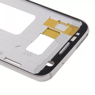 Рамка дисплея для Samsung G930F Galaxy S7 silver біла 22600 фото
