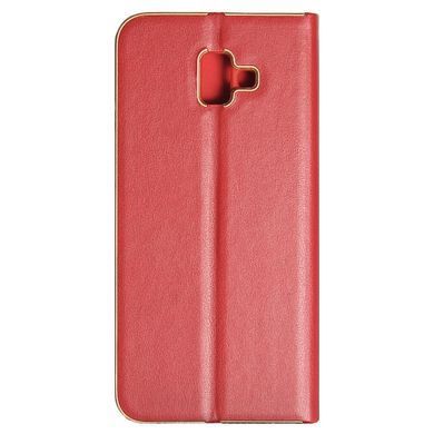 Чехол-книжка Florence TOP №2 Samsung J610 J6 Plus (2018) под кожу красный 14110 фото