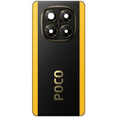 Задняя крышка для Xiaomi X7 24095PCADG черная со стеклом камеры Оригинал Китай 34037 фото