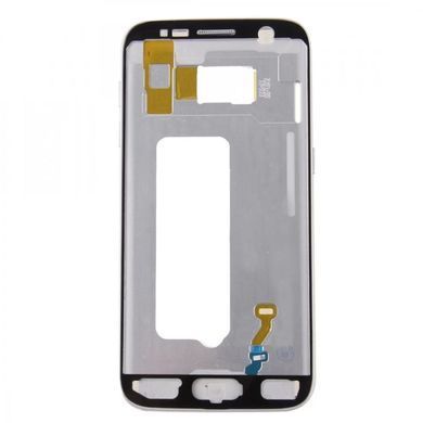 Рамка дисплея для Samsung G930F Galaxy S7 silver біла 22600 фото