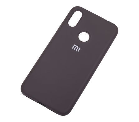 Чехол Silicone Cover для Xiaomi Redmi Note 7 Черный 11167 фото