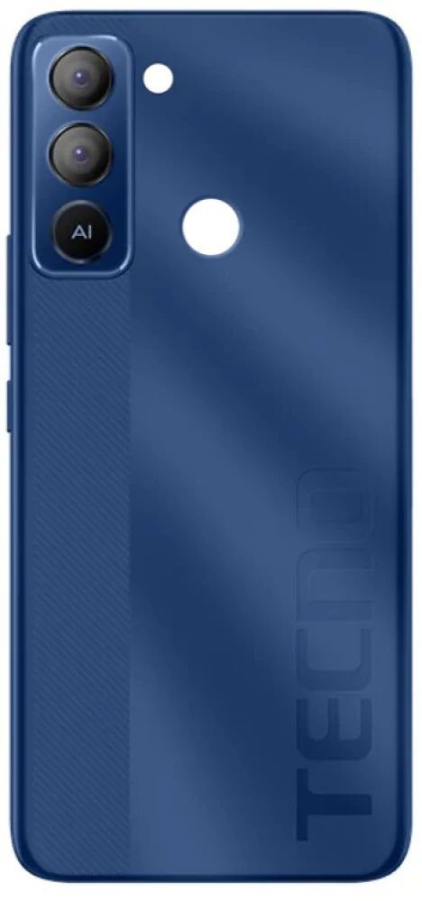 Задняя крышка для Tecno POP 5 LTE BD4i синяя со стеклом камеры 29585 фото