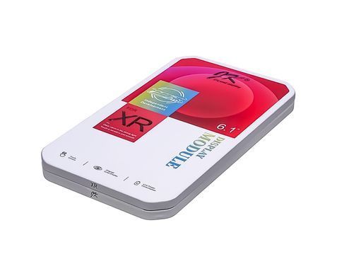 Дисплей для Apple iPhone XR чорний INCELL JK 28682 фото