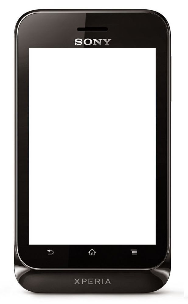 Сенсор (тачскрин) Sony ST21i Xperia Tipo, ST21i2 Xperia Tipo и рамкой черный 04263 фото