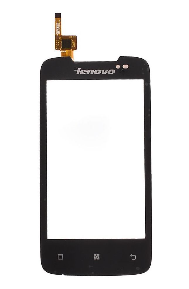 Сенсор (тачскрин) Lenovo A390 черный 00684 фото