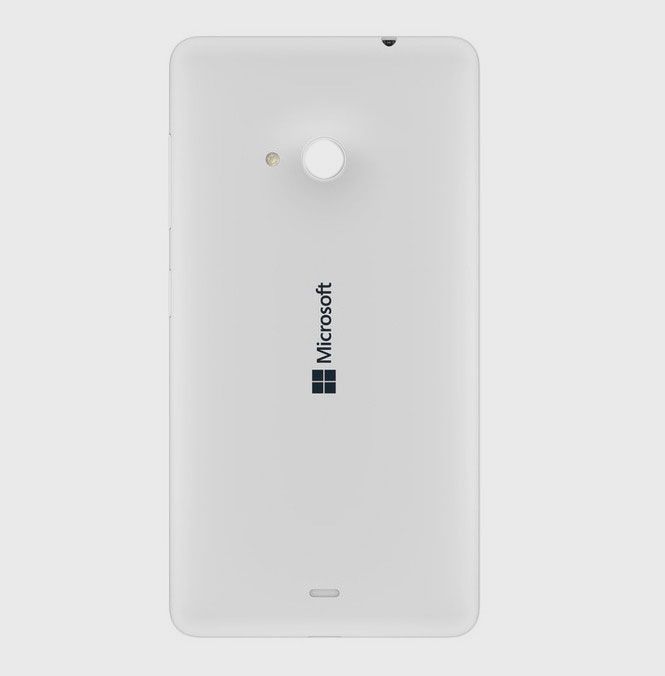 Задняя кришка для Microsoft (Nokia) Lumia 535 (RM-1090) белая 04629 фото