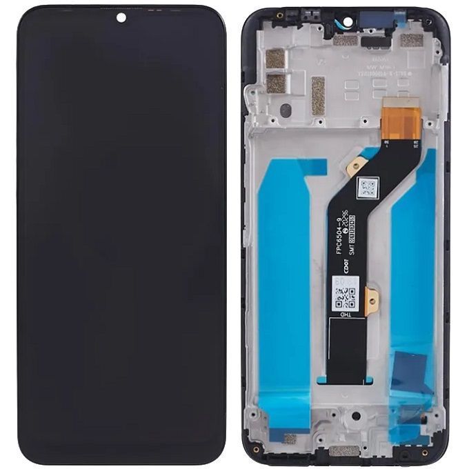 Дисплей для Infinix Hot 10 Lite с рамкой черный Оригинал Китай p/n : FPC6504-9 30236 фото