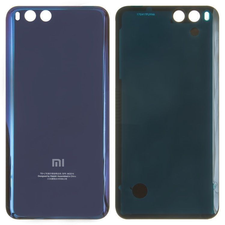 Задняя крышка для Xiaomi Mi6 синяя, Оригинал Китай 22187 фото