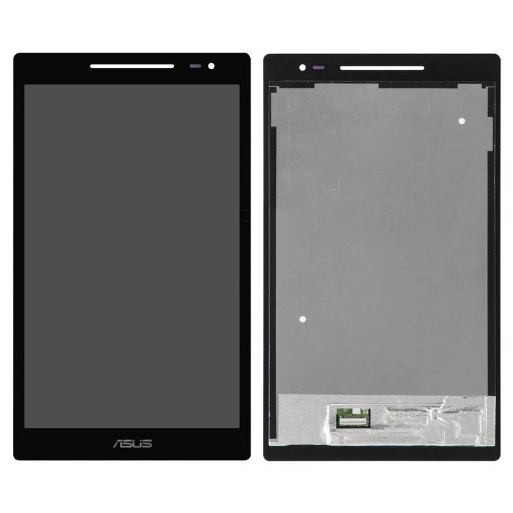 Дисплей для Asus ZenPad Z380C, Z380KL черный, с зеленым шлейфом 07143 фото