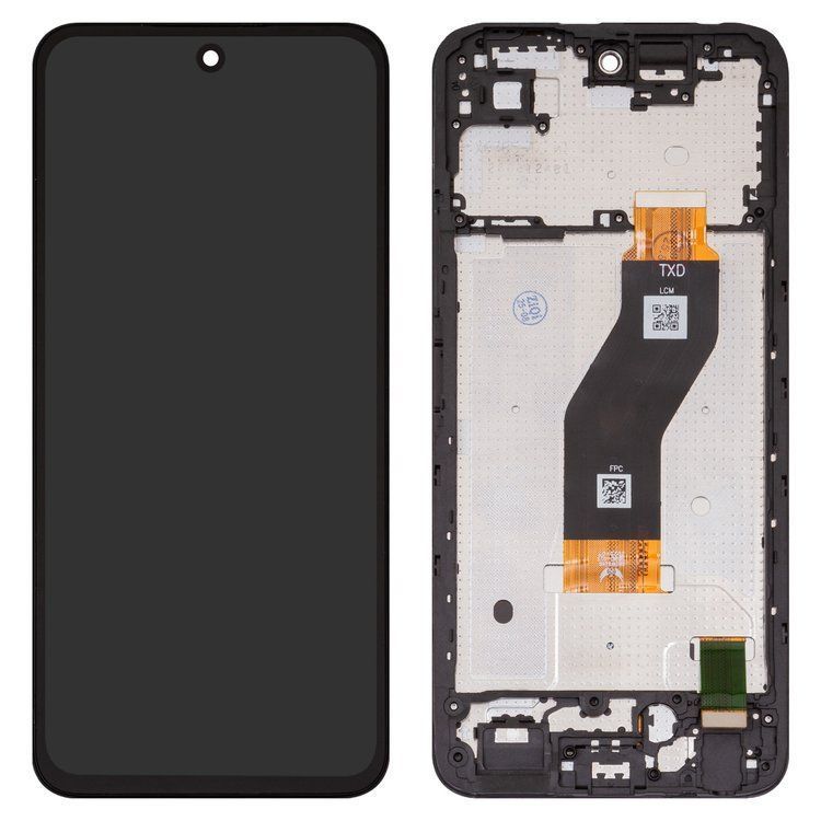 Дисплей для Infinix Smart 10 (X6725), Hot 60 с рамкой черный 32276 фото
