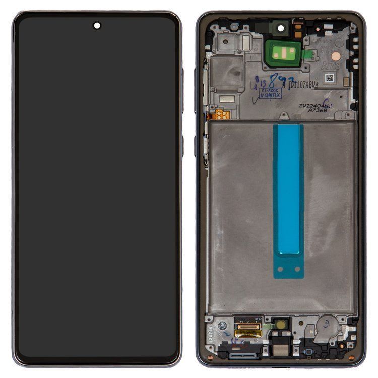 Дисплей для Samsung A736 Galaxy A73 5G с рамкой черный OLED Хайкопия 32633 фото