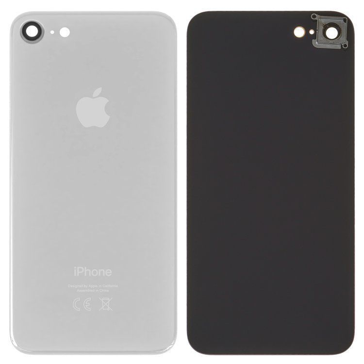 Задняя крышка для Apple iPhone 8 белая, в комплекте стекло камеры, Оригинал Китай 21192 фото