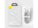 Кабель Baseus Superior Type-C - Lightning 25см 20W білий CATLYS-02 26328 фото 1