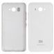 Задняя крышка для Xiaomi Mi2, Mi2S белая 03492 фото