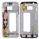 Рамка дисплея для Samsung G930F Galaxy S7 silver біла 22600 фото 3